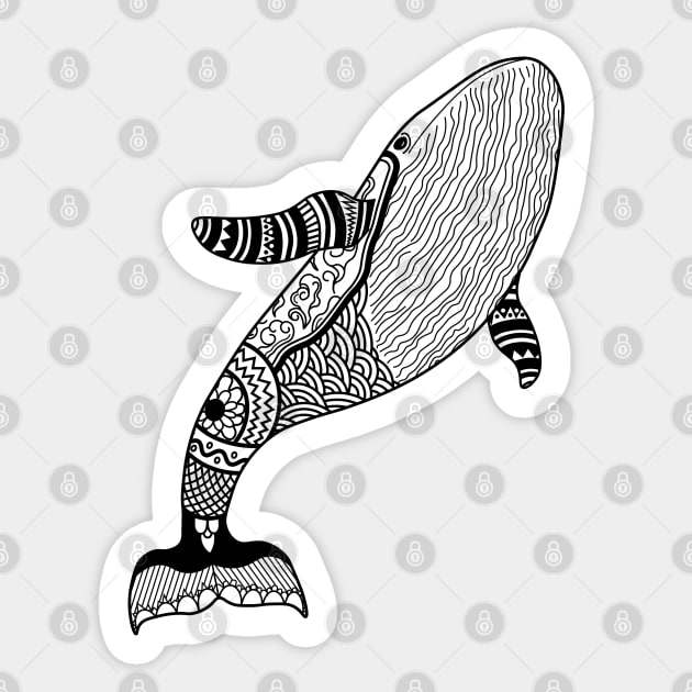 Whale tatto Sticker by Skivol